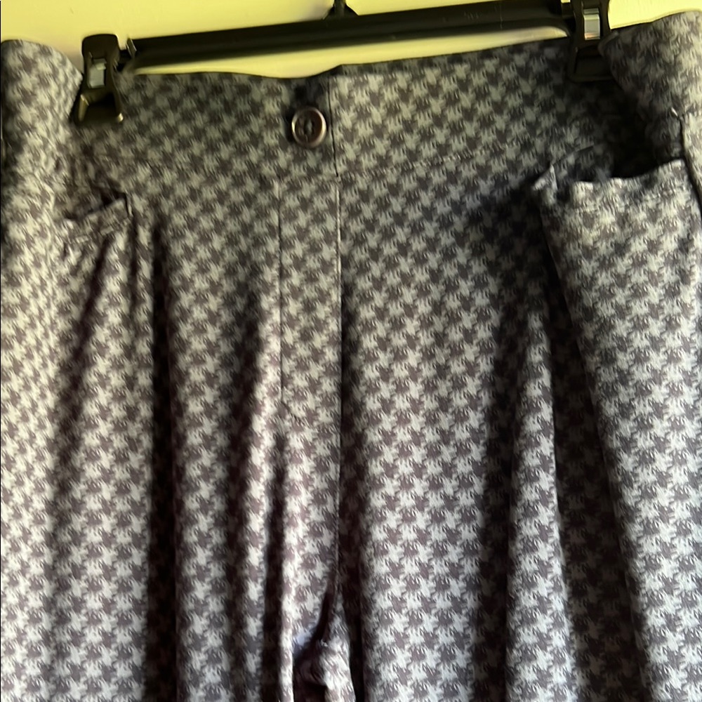 Betabrand Gray Straight Leg Jumpsuit